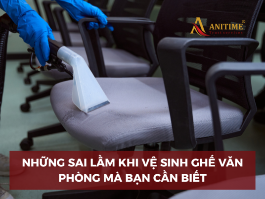 Những Sai Lầm Khi Vệ Sinh Ghế Văn Phòng Khiến Ghế Nhanh Hỏng