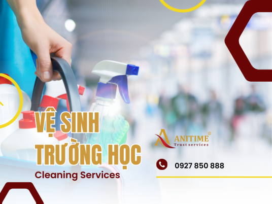 Giải Pháp Vệ Sinh Trường Học Toàn Diện Cho Năm Học Mới | Anitime