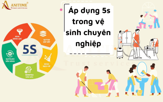 Vệ sinh 5S là gì? Áp dụng 5S trong vệ sinh chuyên nghiệp là gì?