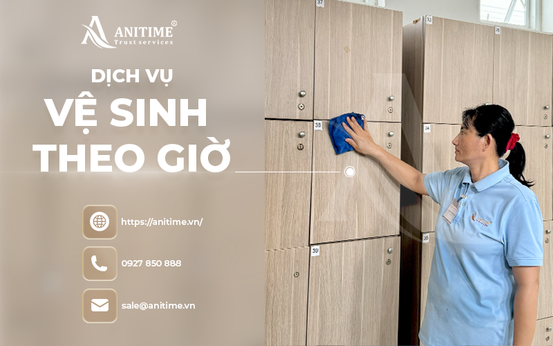 Dịch vụ vệ sinh theo giờ
