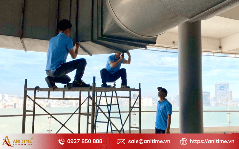 lắp đặt hệ thống hút khói công nghiệp