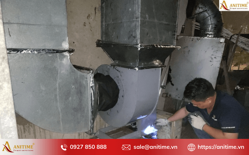 Sửa quạt hút mùi công nghiệp chuyên nghiệp