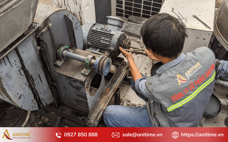 sửa quạt hút mùi công nghiệp hcm