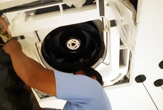 Vệ sinh máy lanh âm trần Anitime