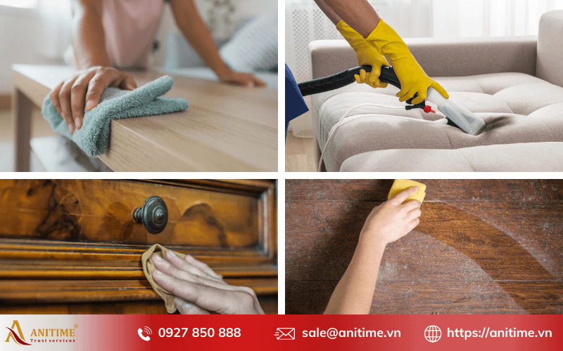 cách vệ sinh nhà mới xây