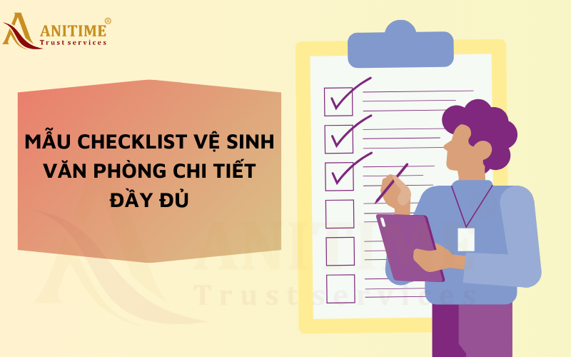 checklist vệ sinh văn phòng