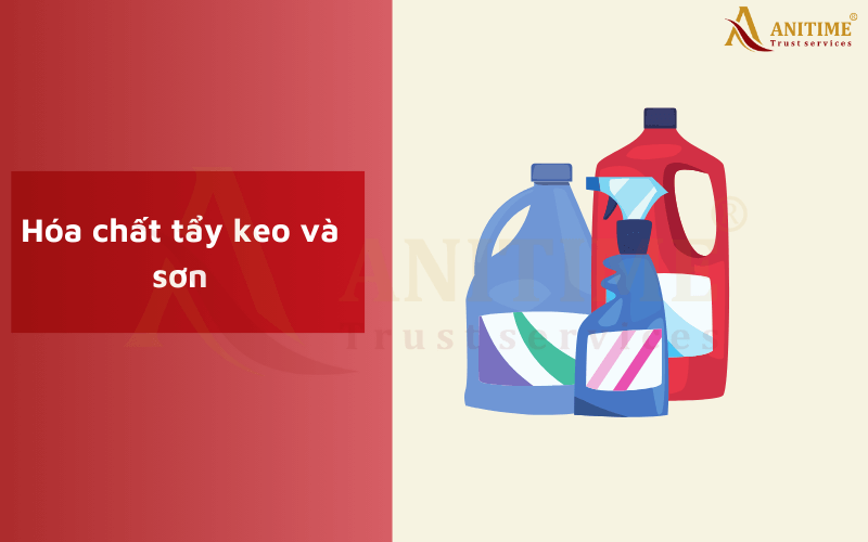 Hóa chất tẩy keo và sơn
