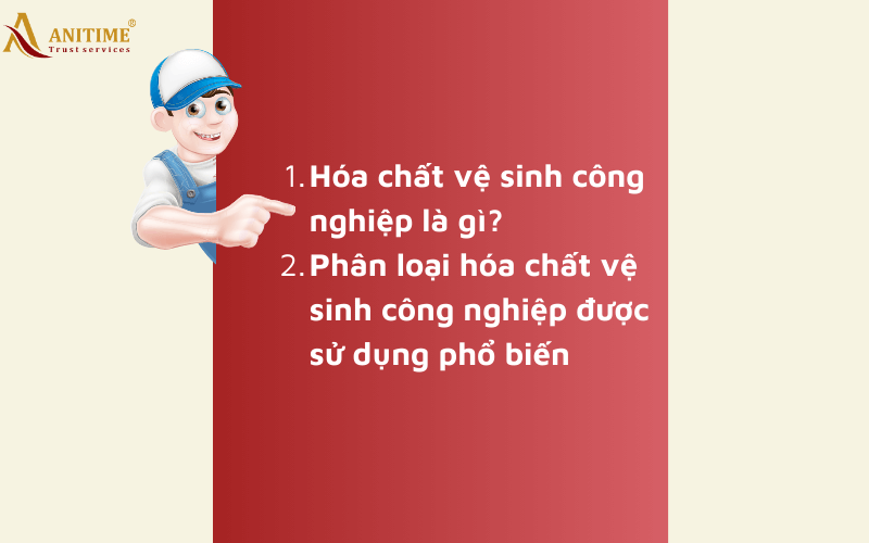 hóa chất vệ sinh công nghiệp
