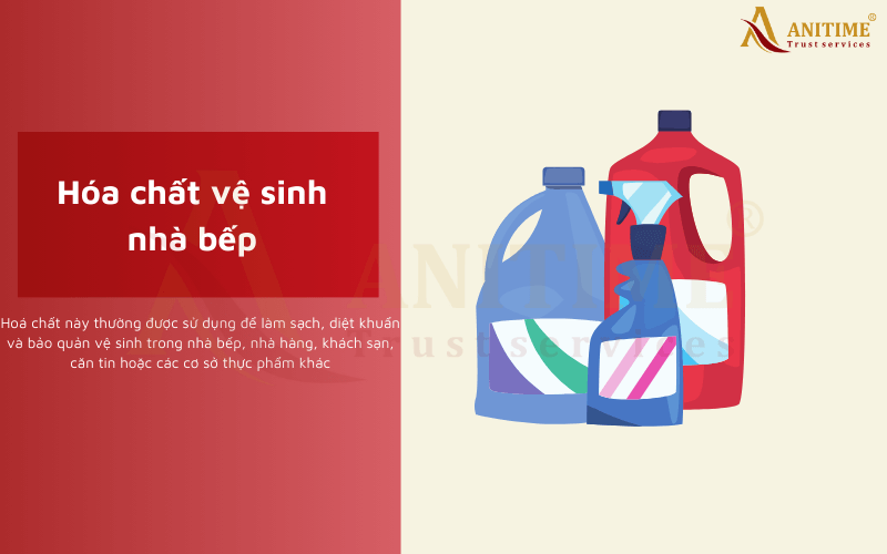 Hóa chất vệ sinh nhà bếp
