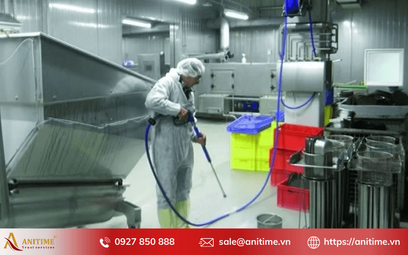 quy trình vệ sinh nhà xưởng