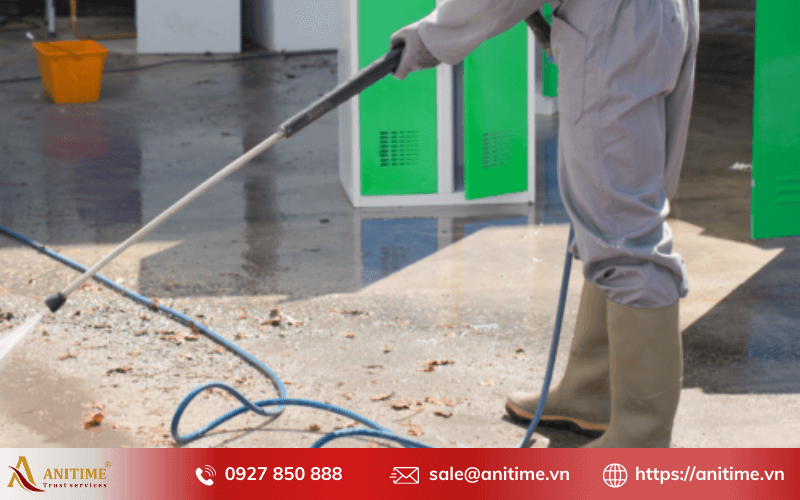 quy trình vệ sinh nhà xưởng