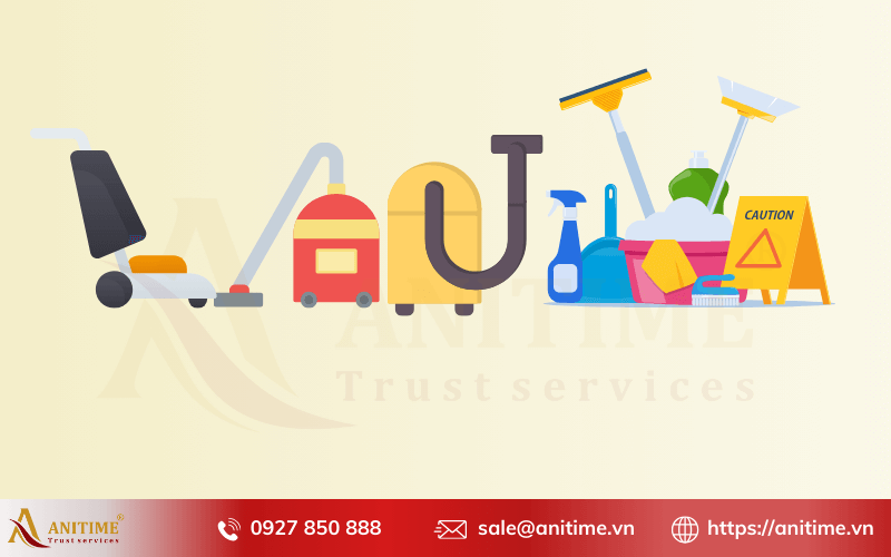 Đội ngũ Antime chuẩn bị dụng cụ máy móc hóa chất chuyên dụng