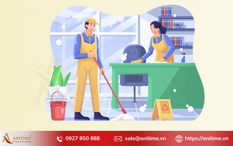 Tổng vệ sinh phần thô vệ sinh công nghiệp