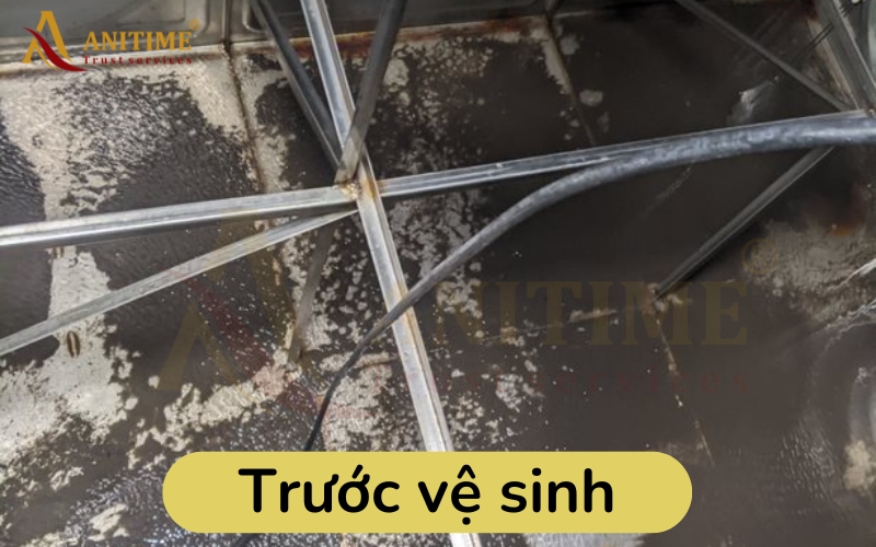 vệ sinh bể nước