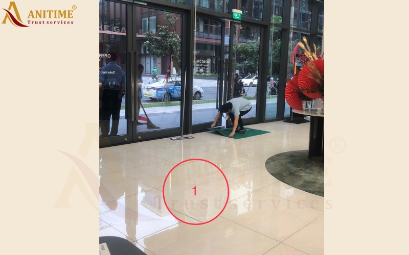 Dịch vụ vệ sinh ở ngân hàng OCB