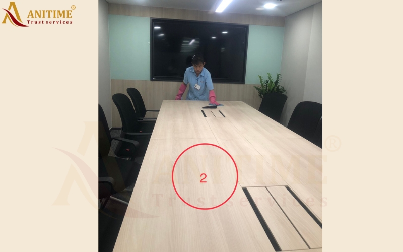 Dịch vụ vệ sinh ở ngân hàng OCB