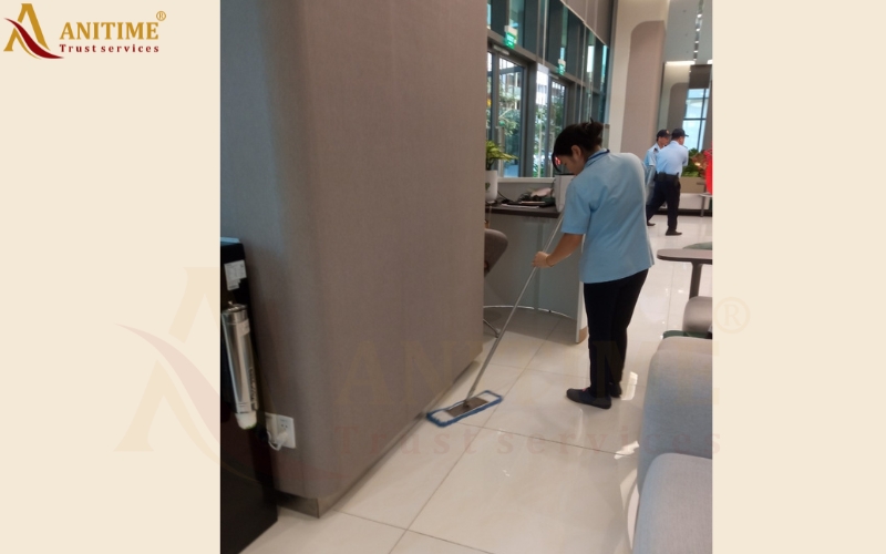 Dịch vụ vệ sinh ở ngân hàng OCB