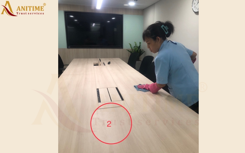 Dịch vụ vệ sinh ở ngân hàng OCB