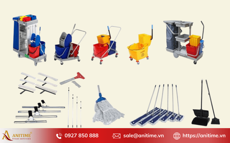 dụng cụ vệ sinh công nghiệp